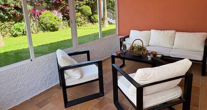 Family villa just a few metres from the beach