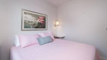 Iron/ironing board, travel crib, WiFi (free), bed sheets