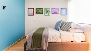 Desk, iron/ironing board, travel crib, WiFi