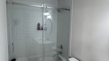 Towels, soap, toilet paper