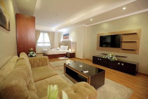 Living area - Cairo Taj Dokki Families Tower Hotel (Giza)