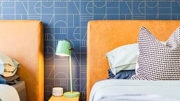 Desk, iron/ironing board, travel crib, WiFi