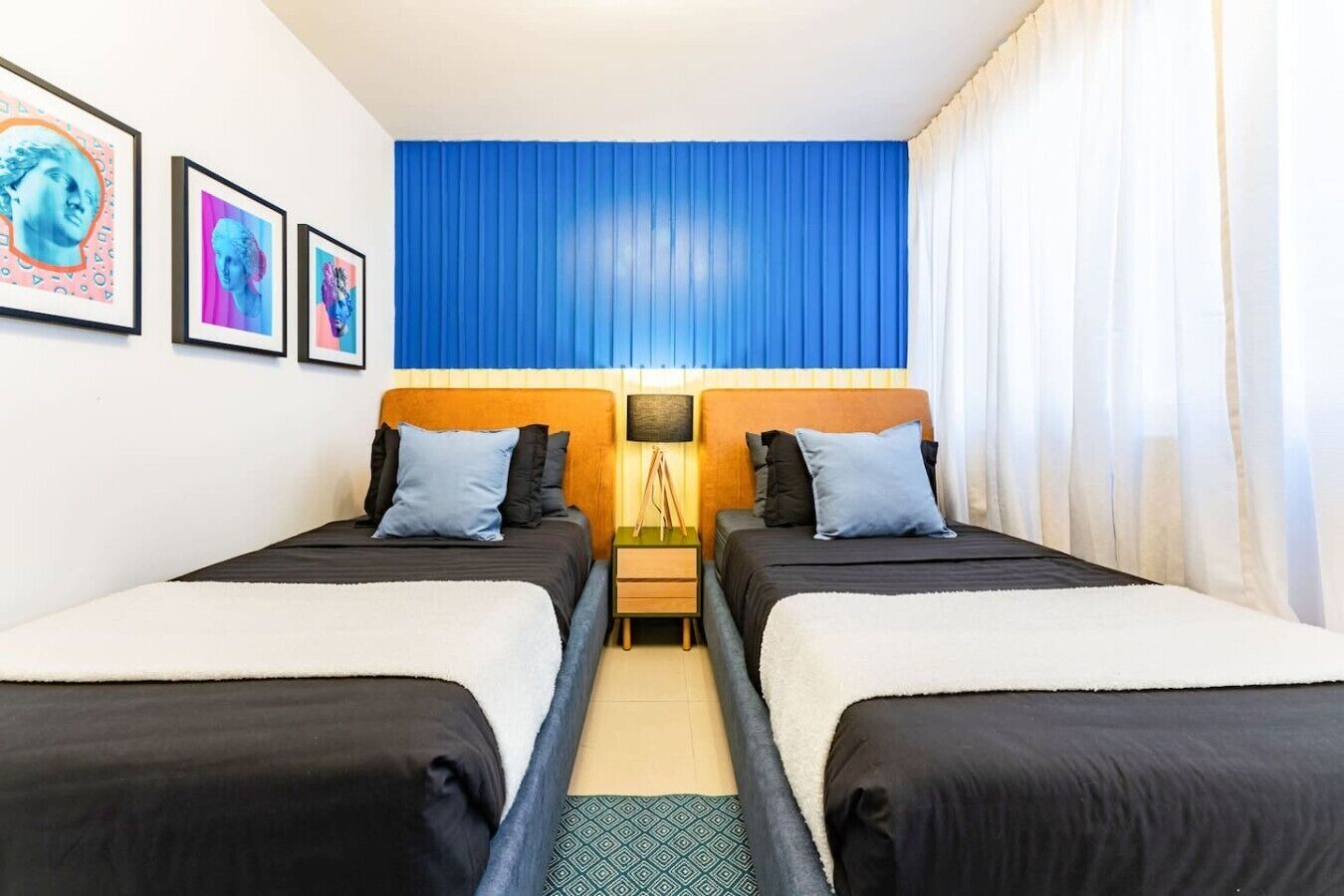 Desk, iron/ironing board, travel crib, WiFi