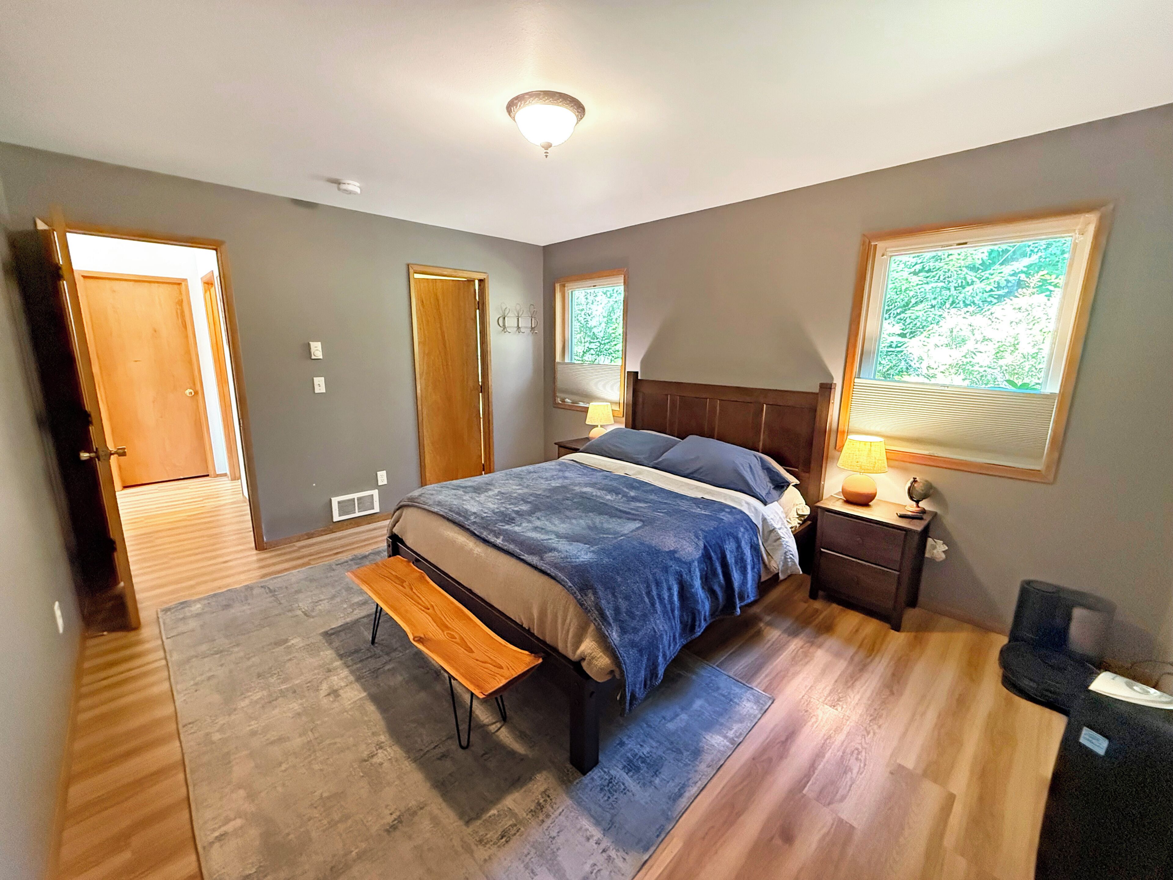 3 habitaciones, cuna de viaje, wifi y ropa de cama 