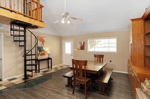 Dining - Spacious 4-bedroom water front house at Cedar Creek Lake. (Trinidad)