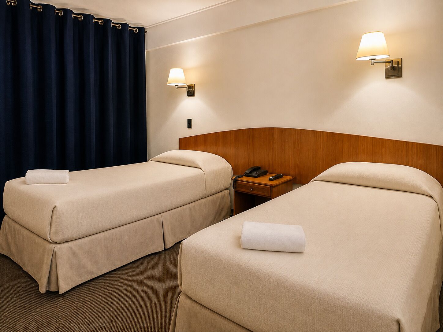 Habitación estándar con 2 camas individuales | Spa