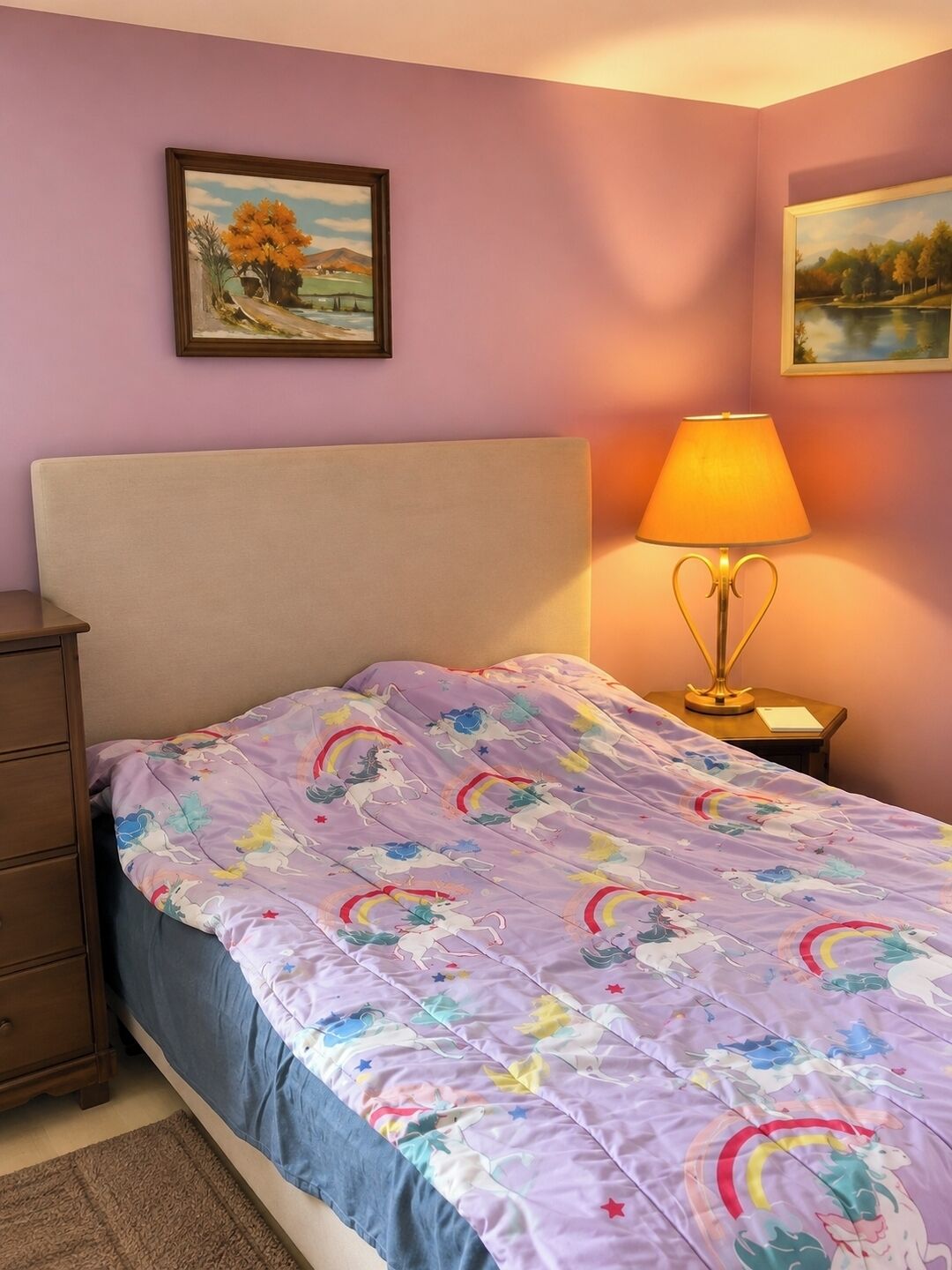 Desk, WiFi (free), bed sheets
