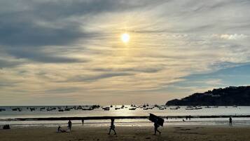 Tæt på stranden
