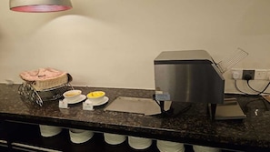 Daily buffet breakfast for a fee