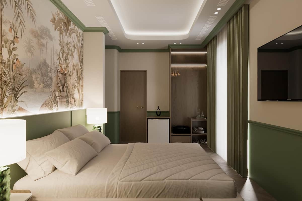 Deluxe Double Room, City View | Desk, free WiFi