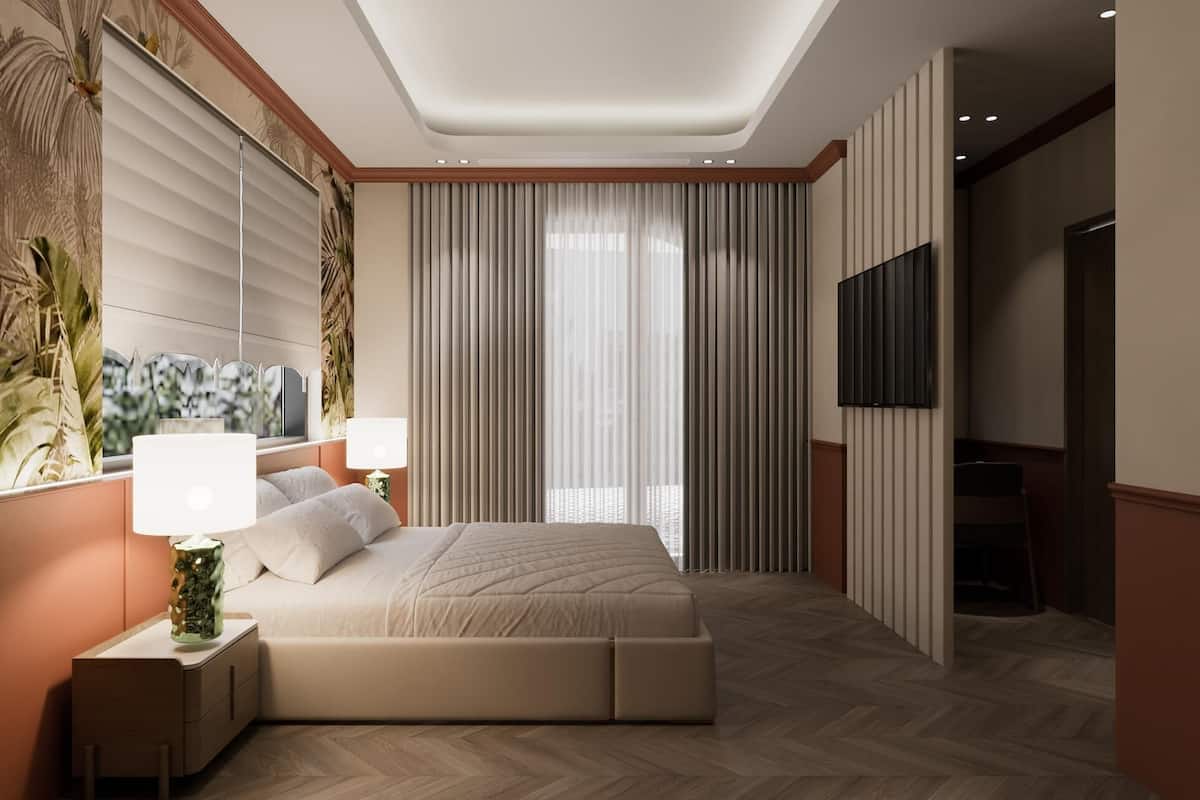Luxury Suite, Balcony, City View | Desk, free WiFi