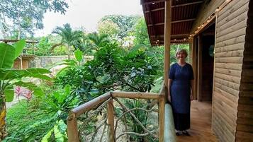 Double Room, Balcony, Garden View | Property grounds