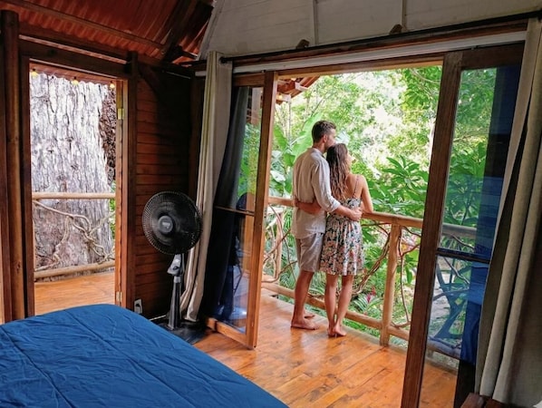 Chambre Double, balcon, vue jardin | Wi-Fi gratuit