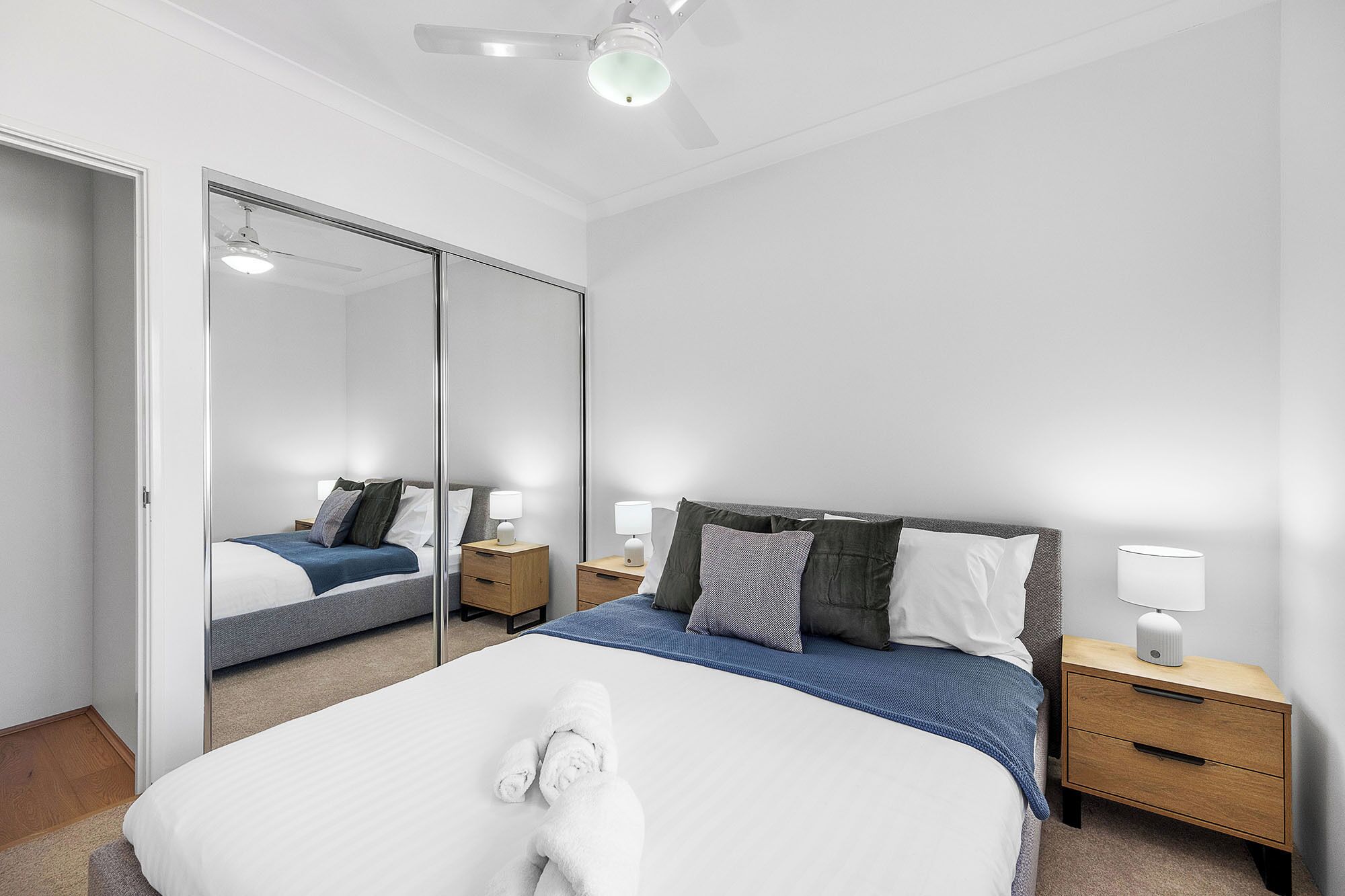 2 bedrooms, iron/ironing board, free WiFi, bed sheets