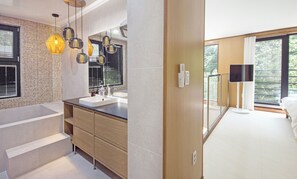 Villa, 2 camas de matrimonio, piscina privada, vistas al valle | Interior