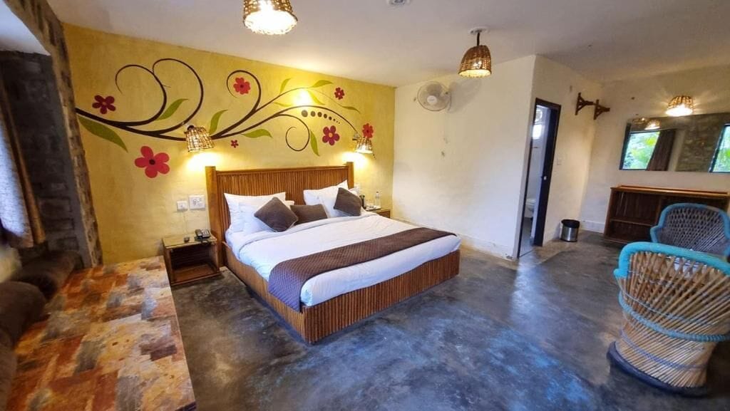 Premium Double Room, Balcony, Garden View | Egyptian cotton sheets, premium bedding, memory foam beds, desk