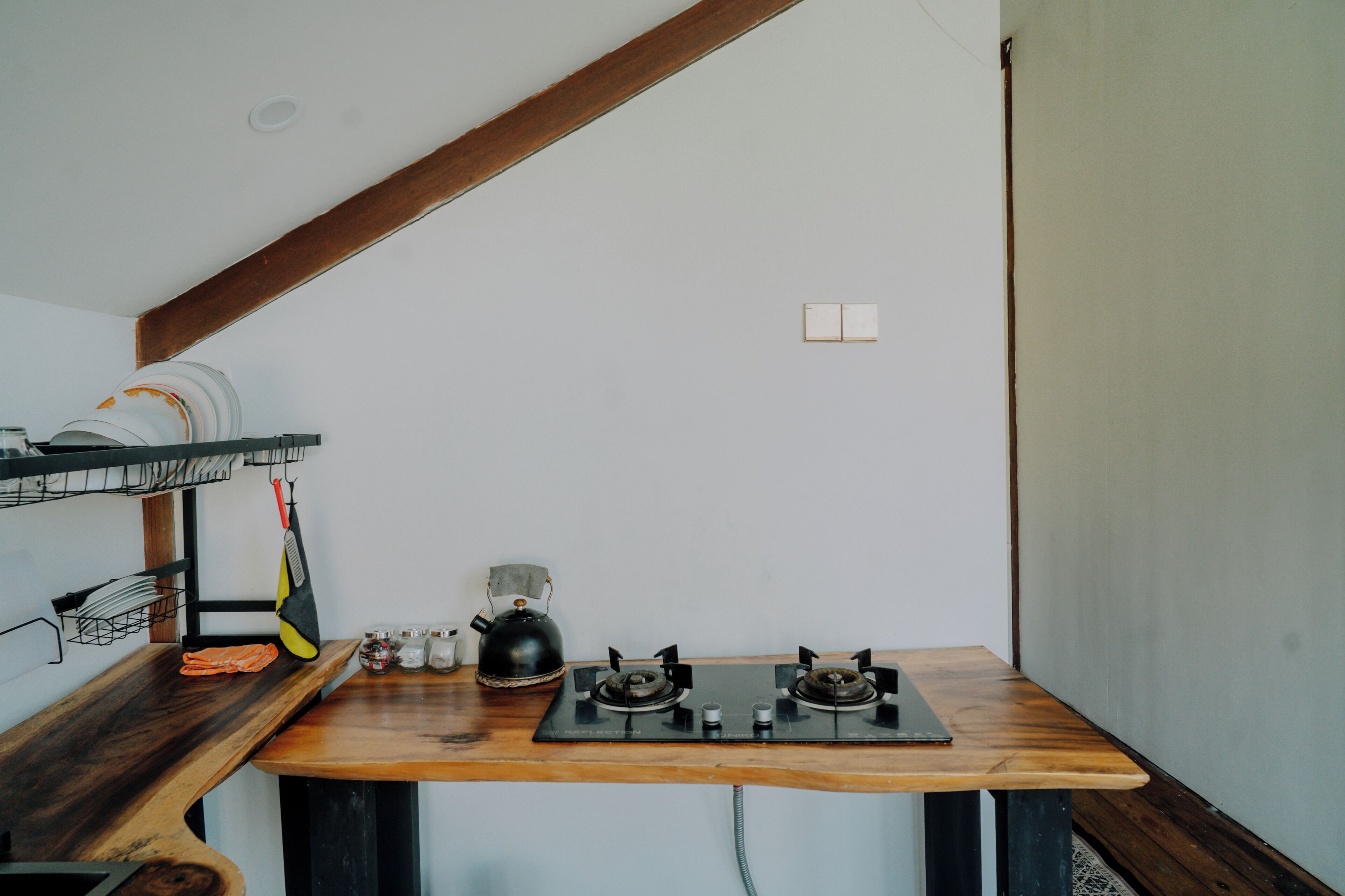 Standard-Ferienhaus, Bergblick | Eigene Küche