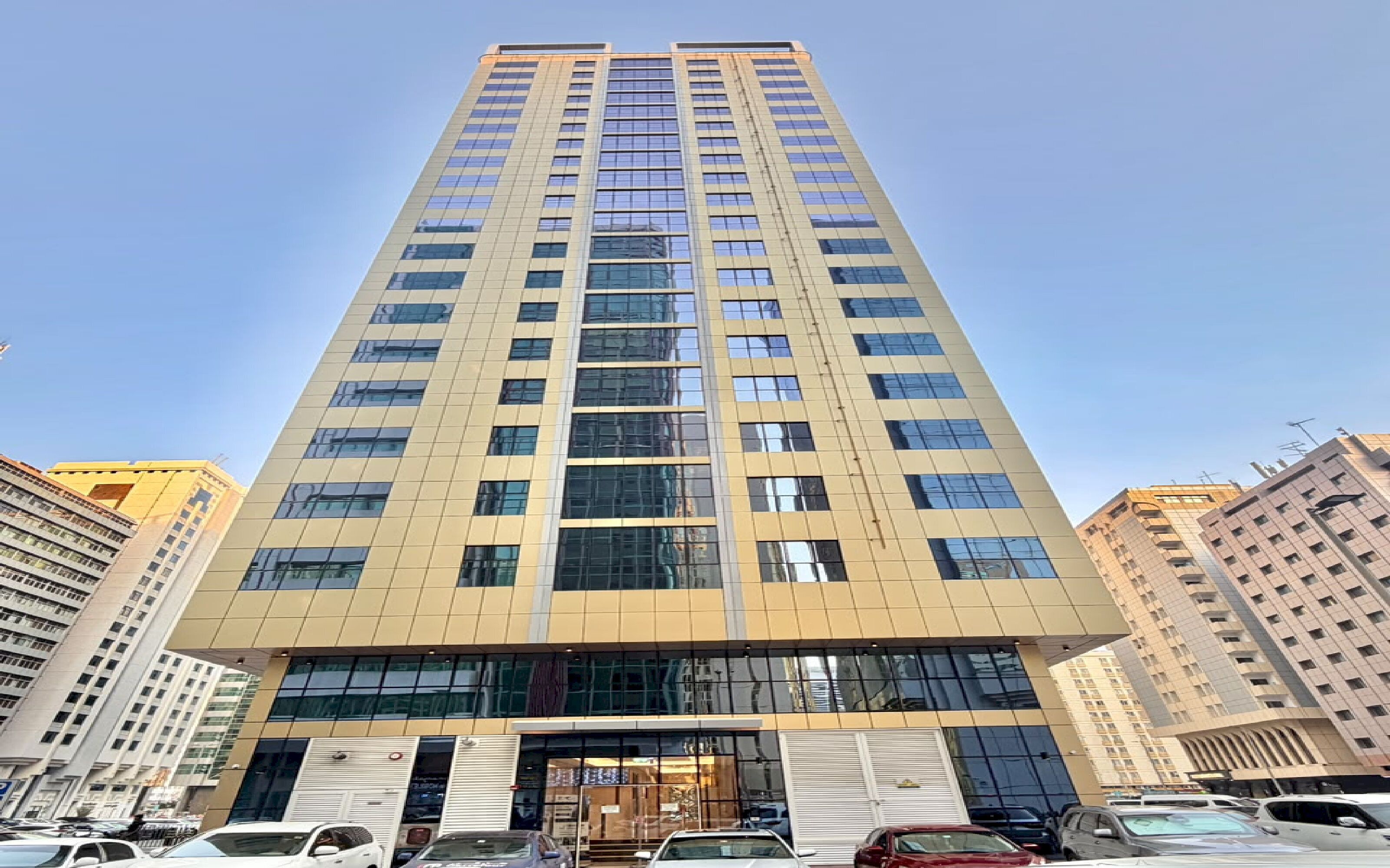 Front of property – evening/night