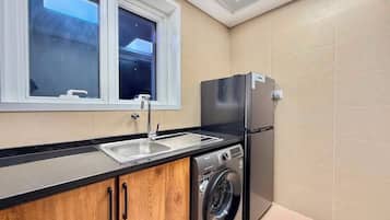 Departamento estándar, 1 habitación | Espacio para trabajar con laptop, cortinas blackout y wifi gratis