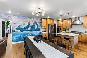 Dining - Sauna + 2 Hot Tubs + Theater | Near Jordanelle + Deer Valley | Reel & Ridge (Heber City)