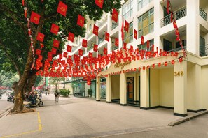 Mặt tiền nơi lưu trú