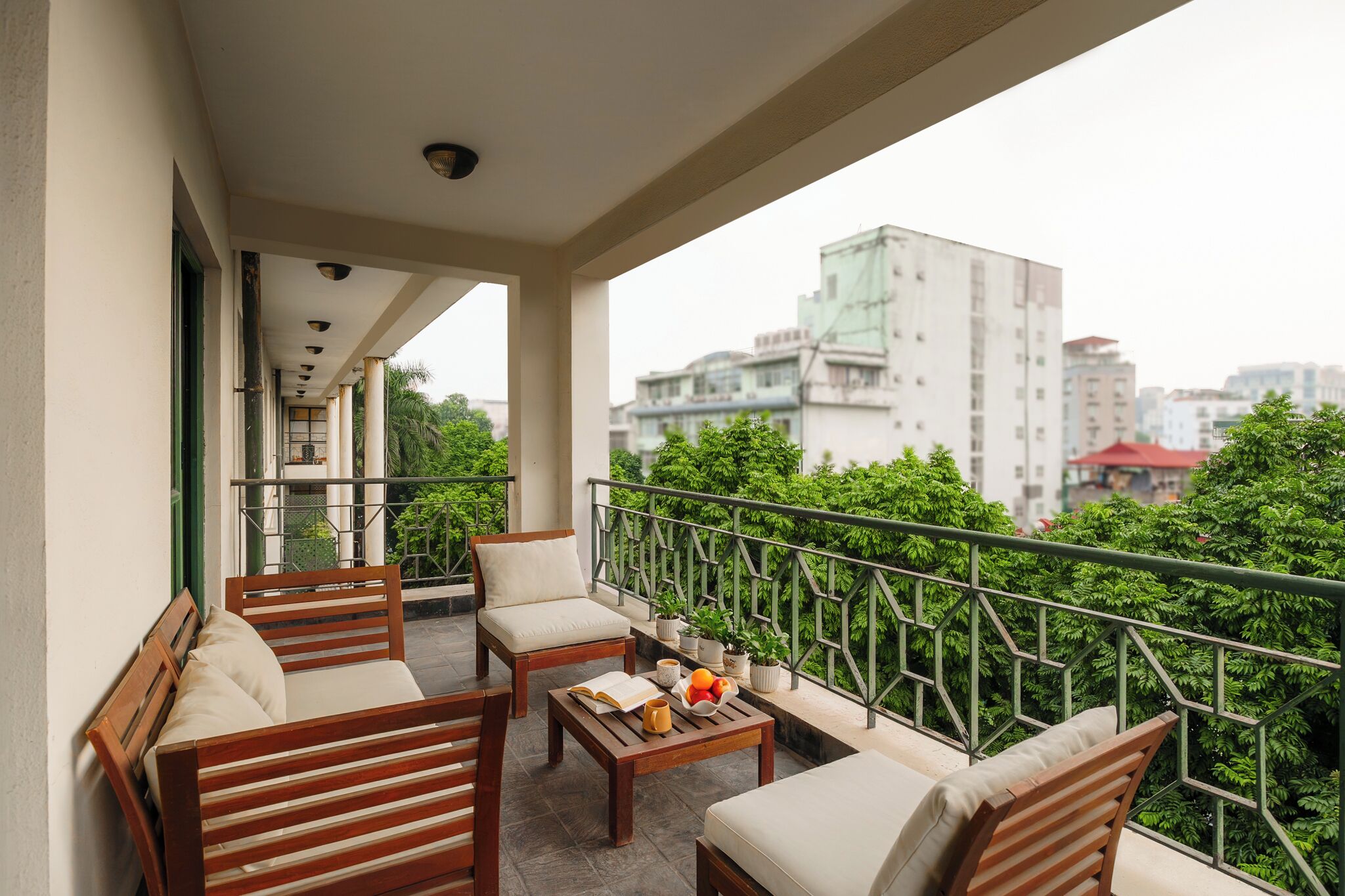 Maisonette, Balkon, Stadtblick | Blick vom Balkon