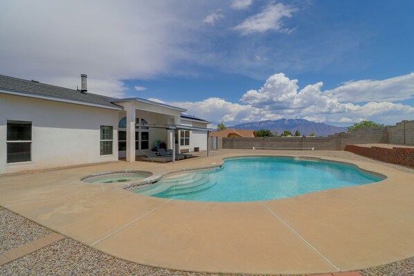 Pool - Extended Desert Pool House! Home Outside ABQ (Rio Rancho)