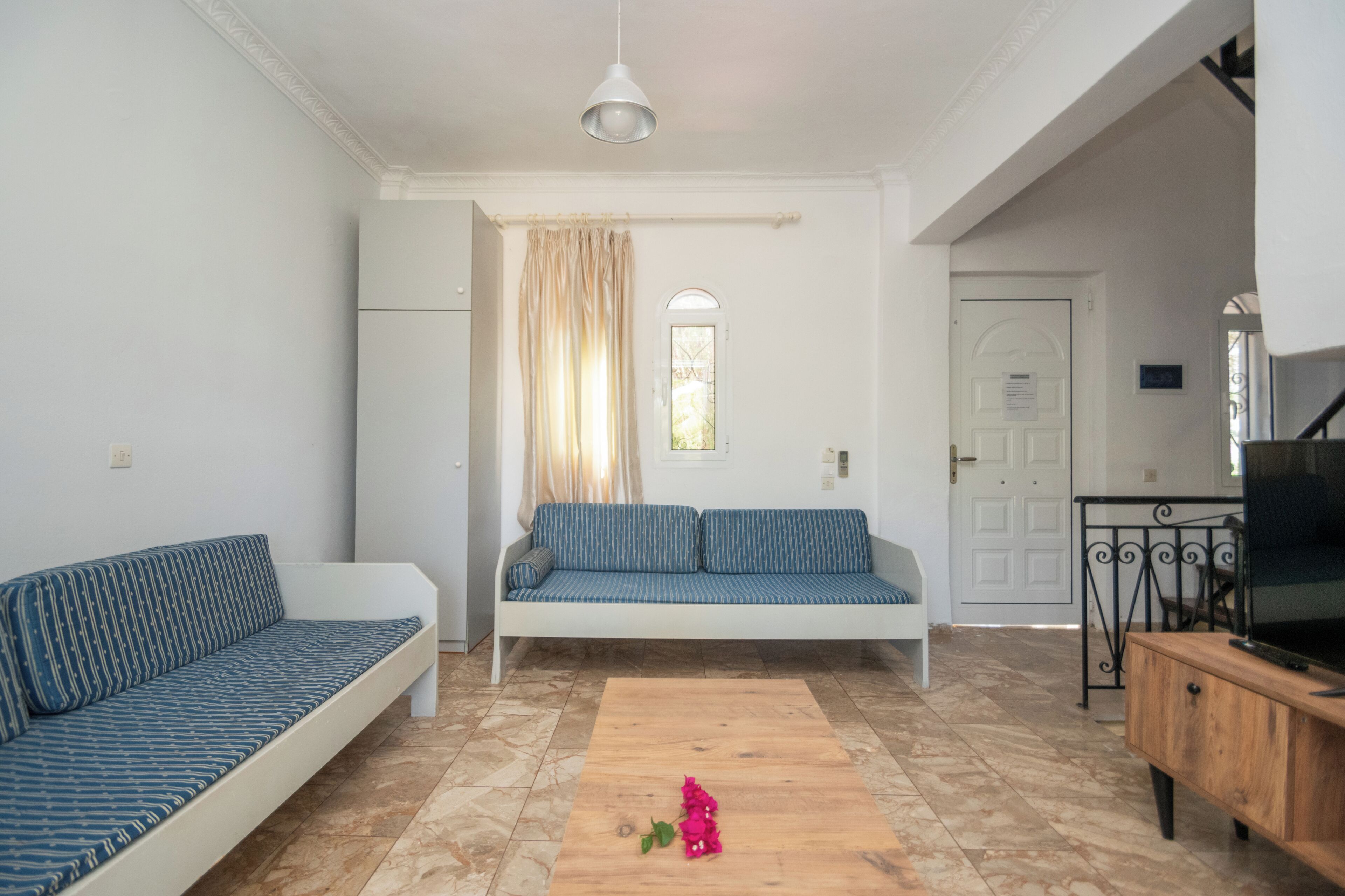 Dupleks, balkon | Wi-Fi gratis dan seprai linen