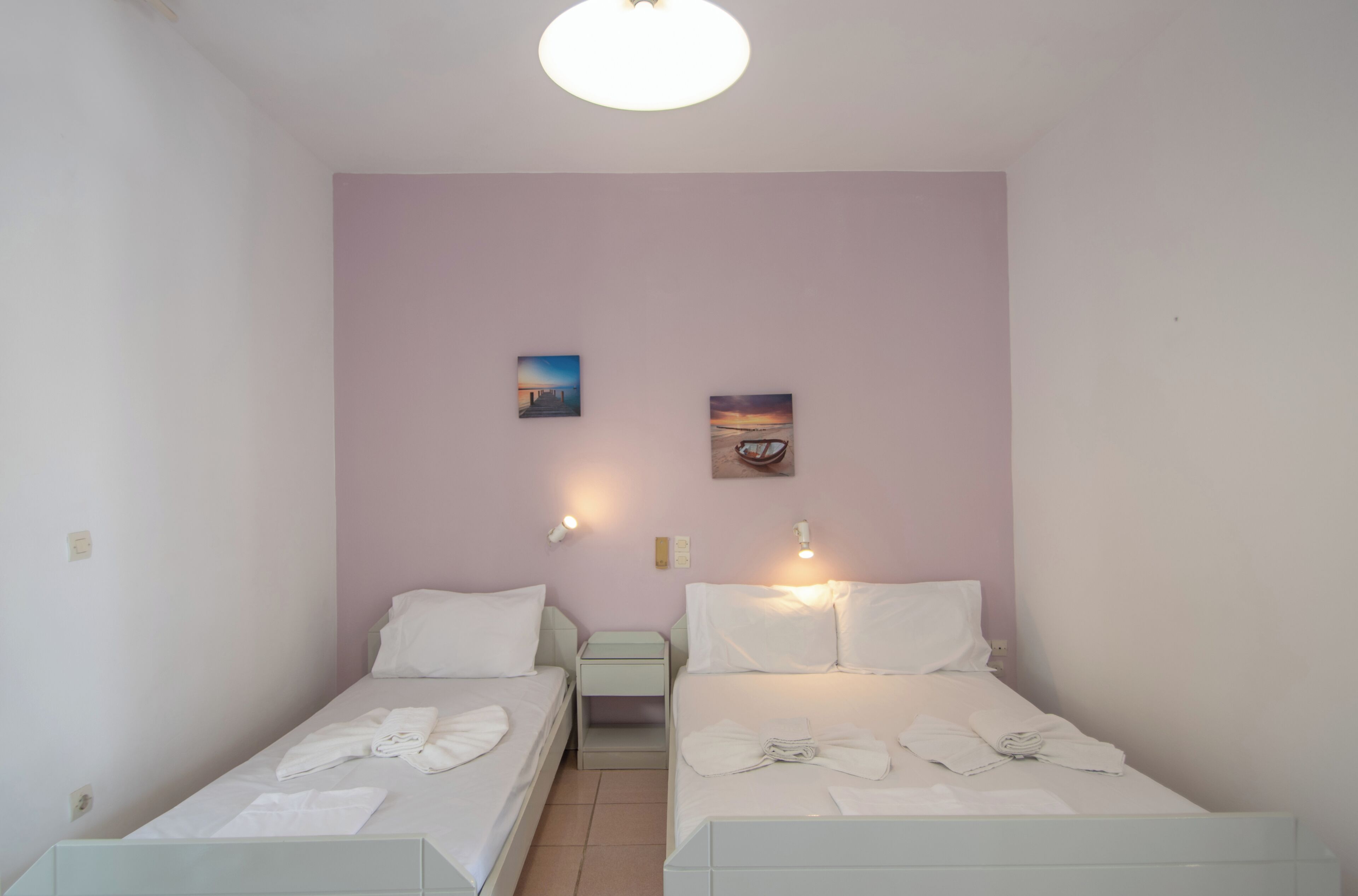 Habitación triple | Wifi gratis y ropa de cama 