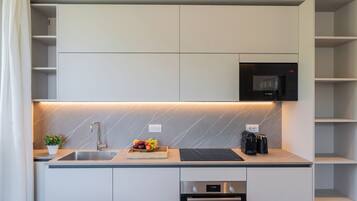 Apartment (2 Bedrooms) | Private kitchen | Espresso maker, full-size fridge, oven, stovetop