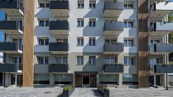 Fassade der Unterkunft