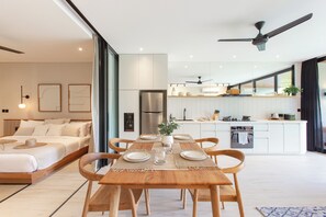 Standard-Villa, 1 Schlafzimmer | Speisen