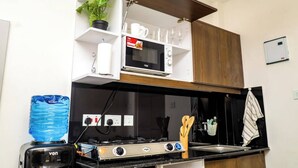 Studio Deluxe, quang cảnh thành phố | Bếp riêng