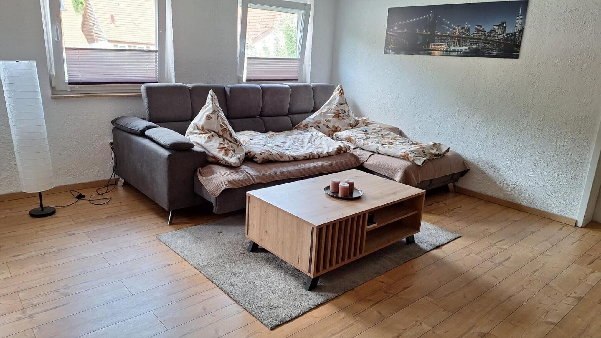 Fernseher, Kamin