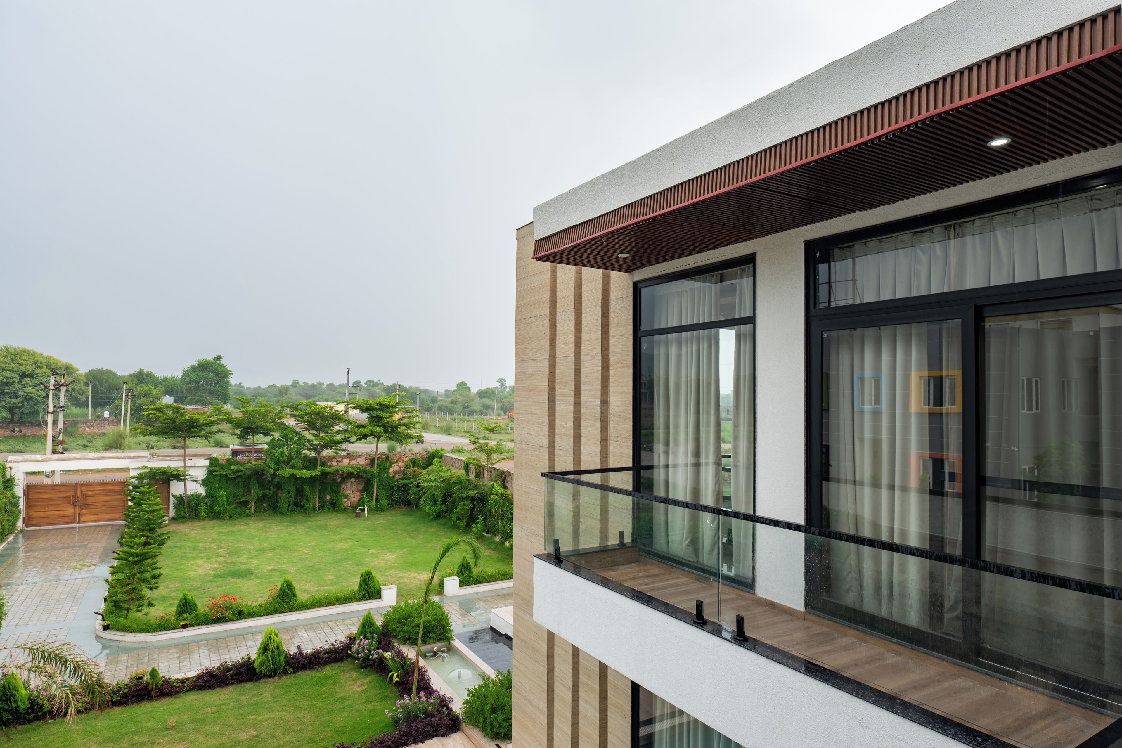 Deluxe villa | Terrein van de accommodatie