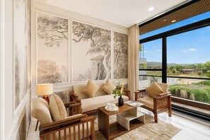 Living area - ELIVAAS Signature Angelos Farm 8BHK (Jaipur)