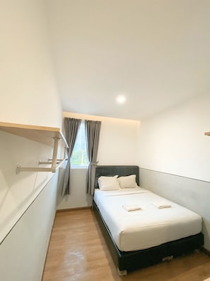 Habitación estándar doble | Escritorio, espacio para trabajar con un portátil, wifi gratis