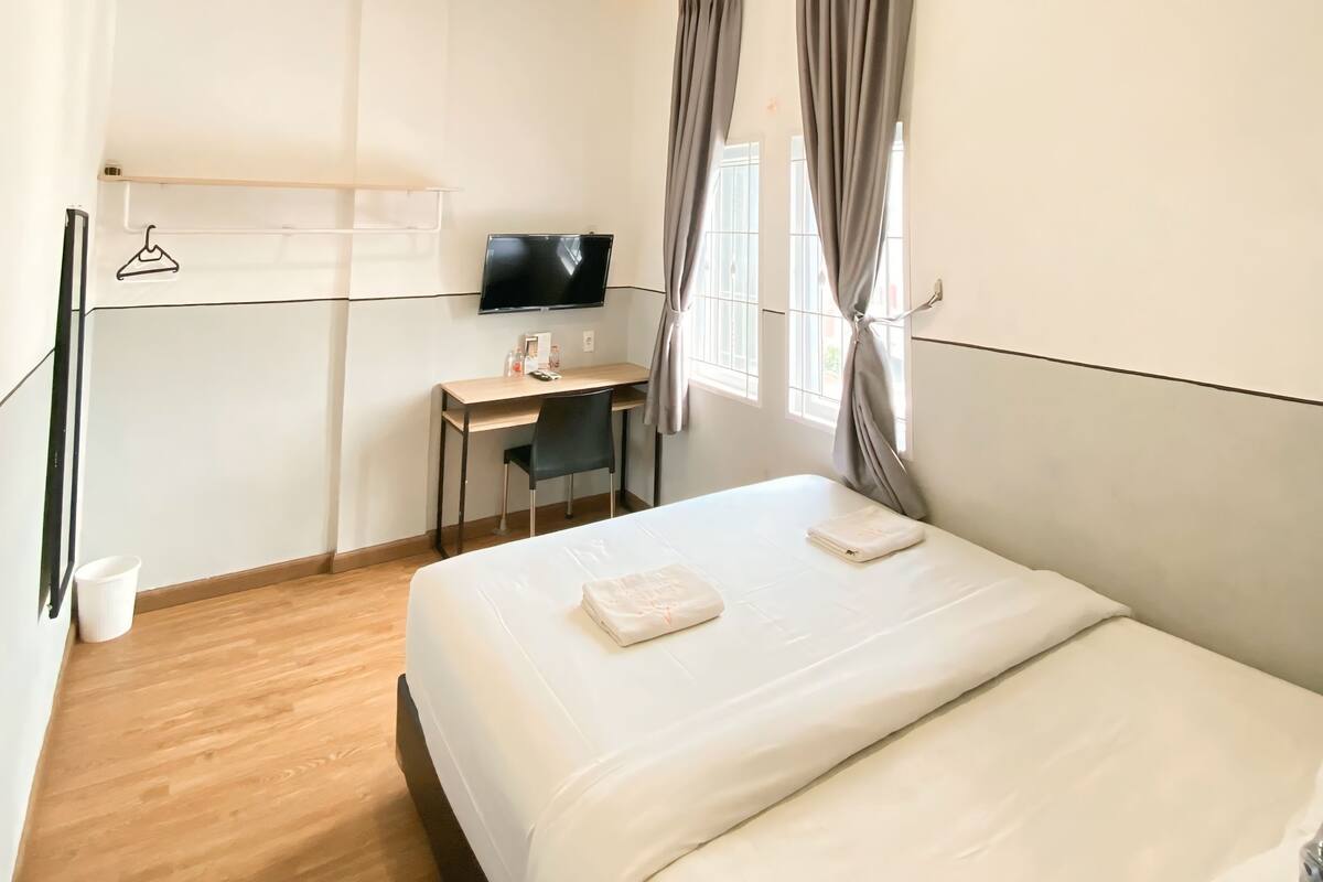 Habitación Deluxe doble | Escritorio, espacio para trabajar con un portátil, wifi gratis