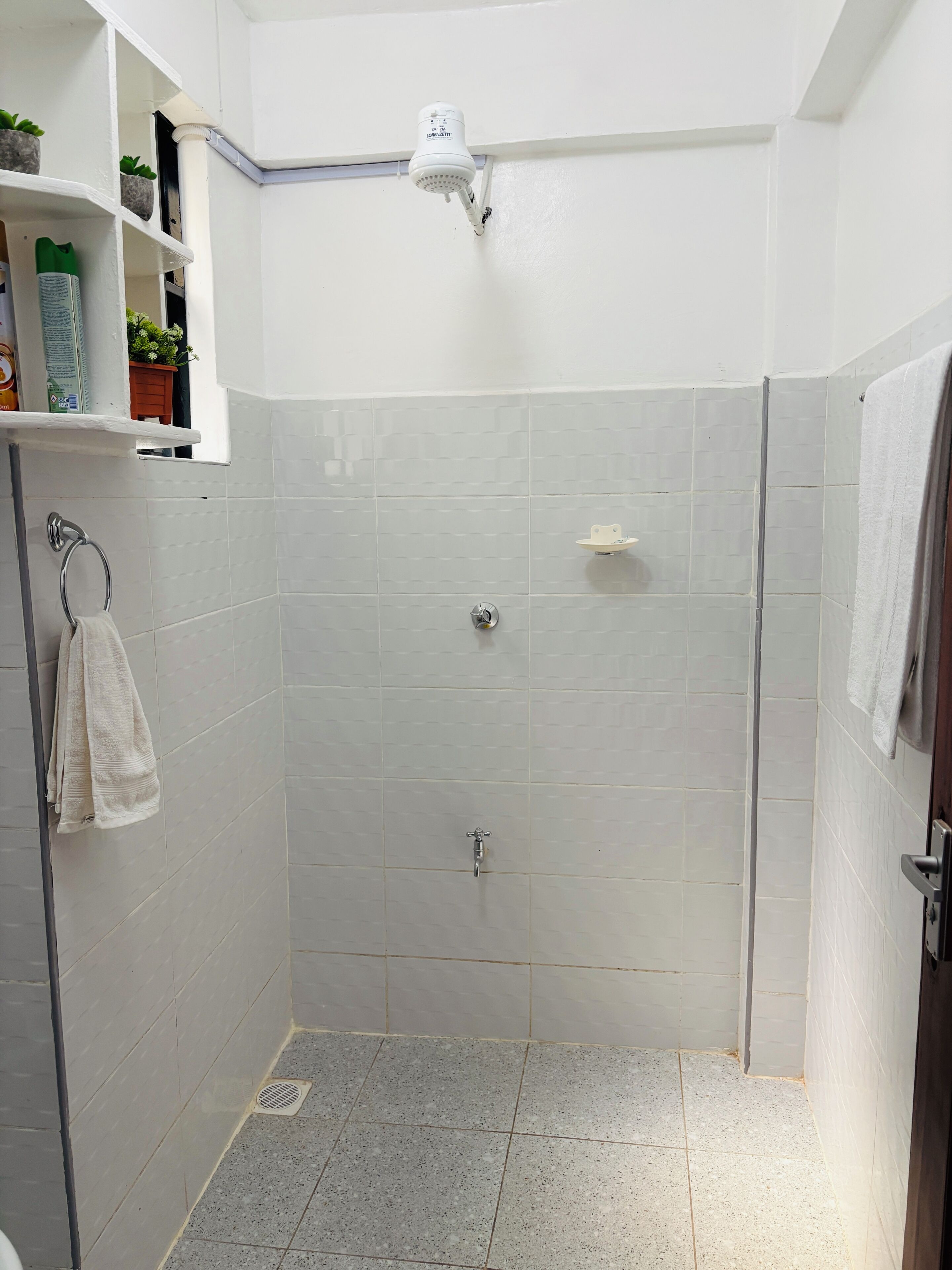 Towels, soap, toilet paper