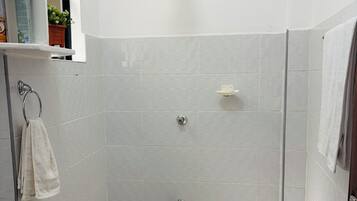 Towels, soap, toilet paper