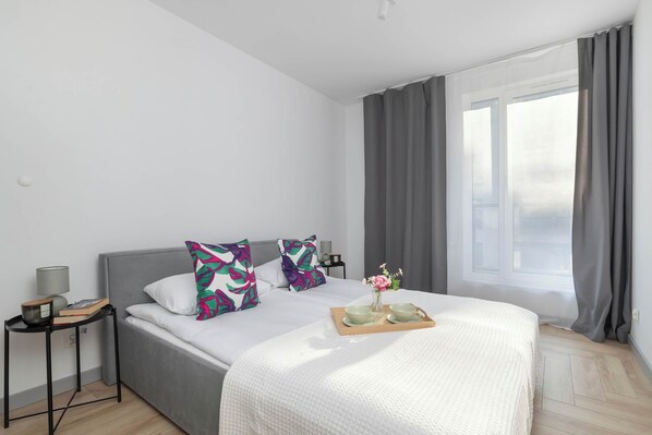 Room - Cosy Apartment with a Balcony | Parking (Katowice)
