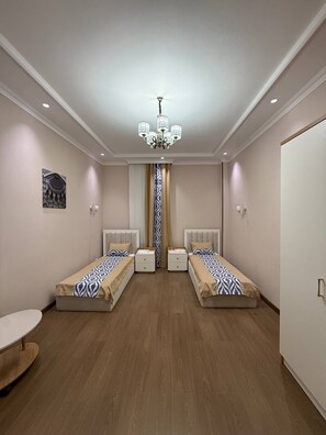 Standard Room, 2 Single Beds, Non Smoking | Desk, blackout curtains, free WiFi, bed sheets - Al-Bukhari Residences (Khoja Ismail)