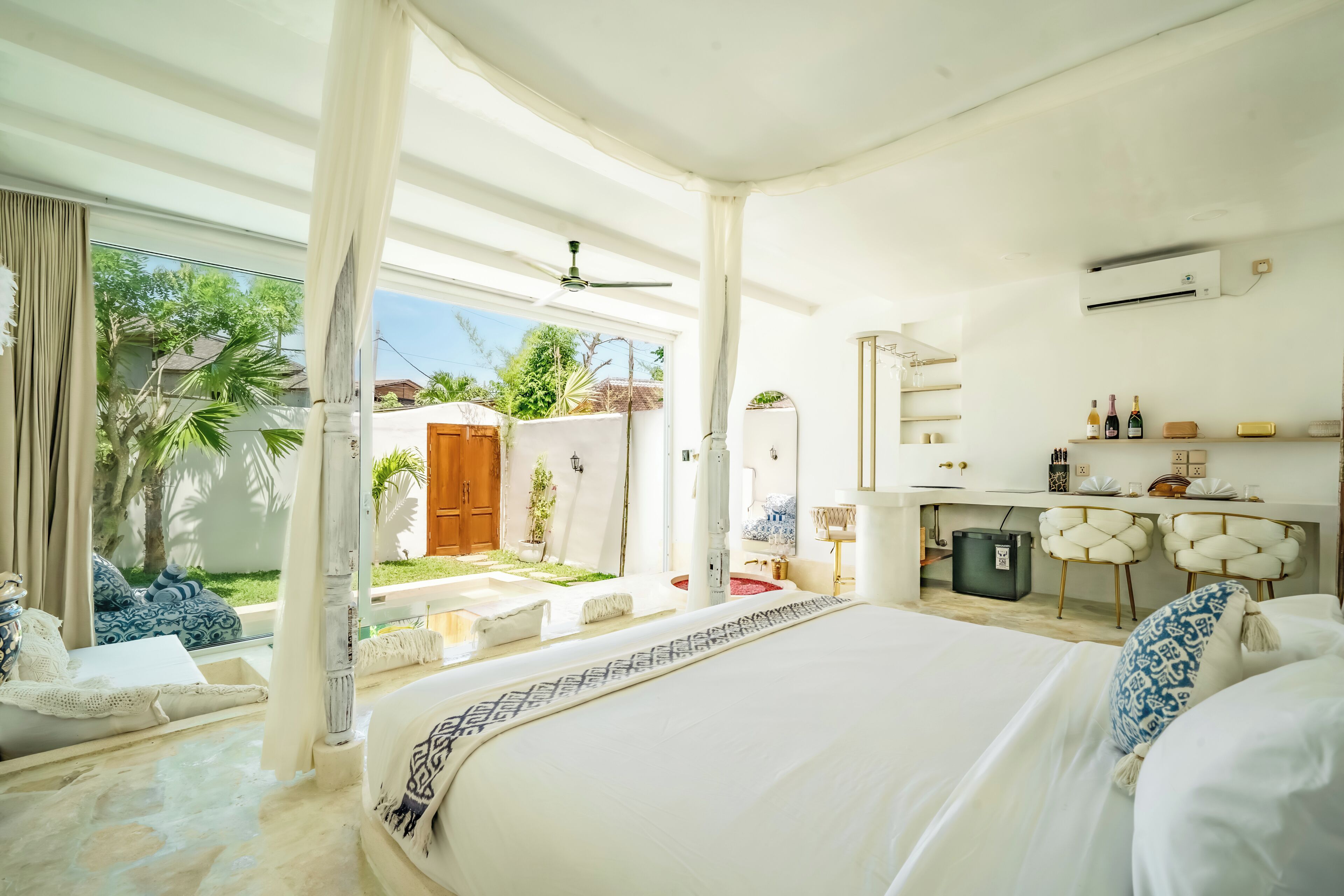Villa Luxe, 1 chambre, balcon, vue piscine