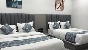 In-room safe, desk, laptop workspace, iron/ironing board