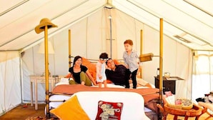 1 bedroom, desk, iron/ironing board, WiFi - Pet-Friendly and Gorgeous Safari Tent for a Glamping Getaway near White River National Forest, Colorado (Carbondale)