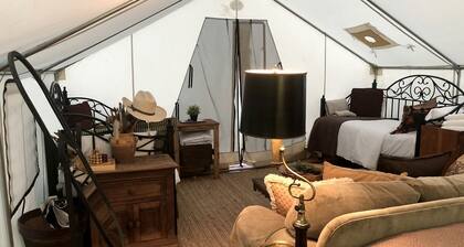 Glamping Tent Rental for Farm Stay at a Working Ranch in Carbondale near Aspen and Maroon Bells, Colorado