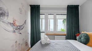 Căn hộ phong cách cổ điển, 2 phòng ngủ, quang cảnh thành phố