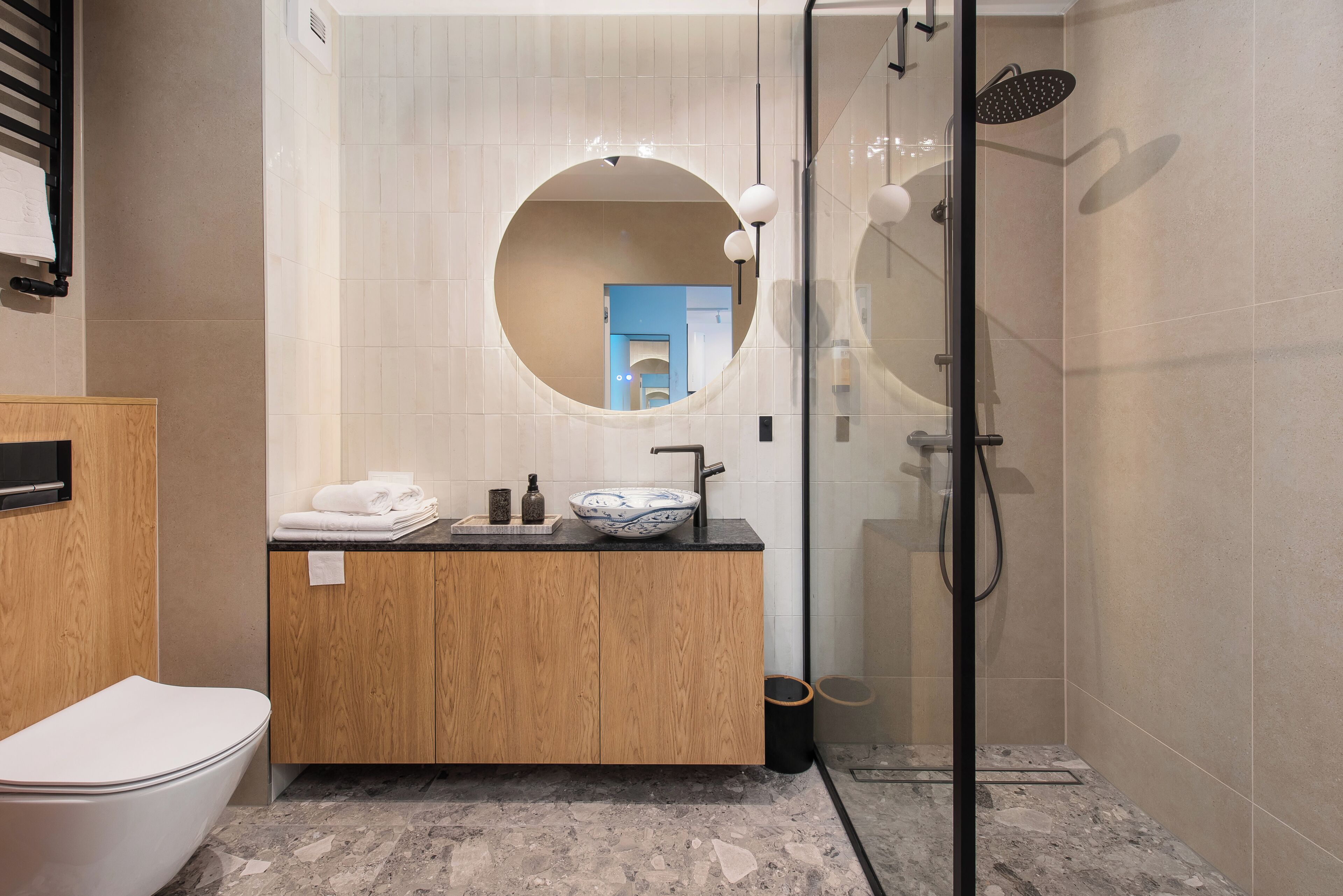 Apartment (18) | Badezimmer | Dusche, Haartrockner, Handtücher