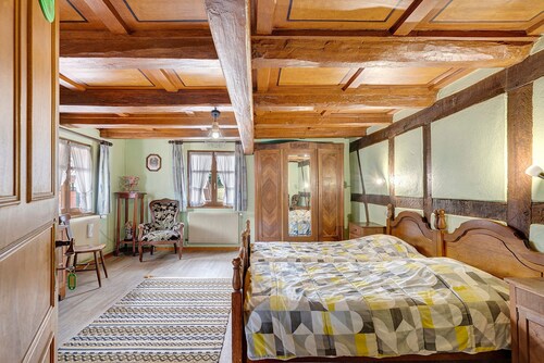 Chambre Printemps - Petit-dejeuner inclus, salle de jeux - Bossendorf