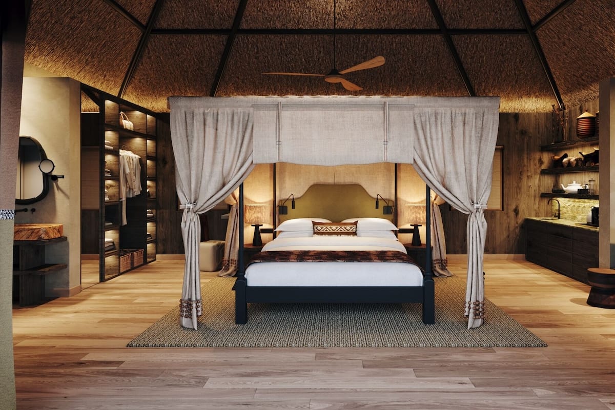 Presidential-Chalet, 3 Schlafzimmer, eigener Pool, Flussblick